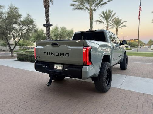 Green 2024 Toyota Tundra Hybrid Limited