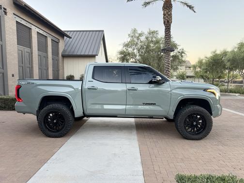 Green 2024 Toyota Tundra Hybrid Limited