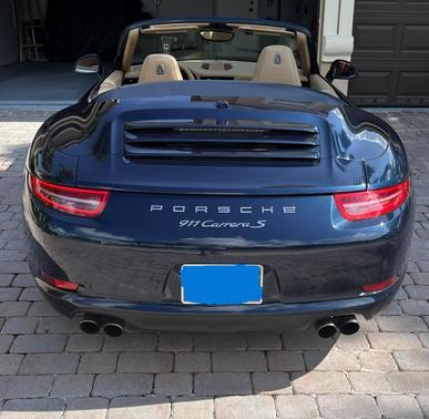 Blue 2013 Porsche 911 911 Carrera S Cabriolet