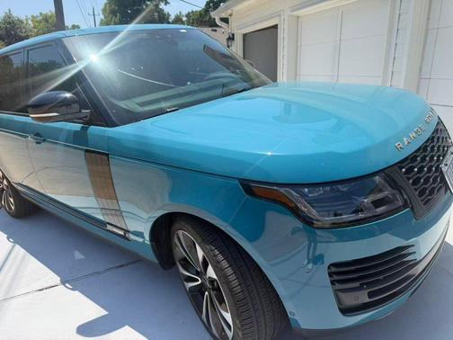 Blue 2021 Land Rover Range Rover Fifty LWB