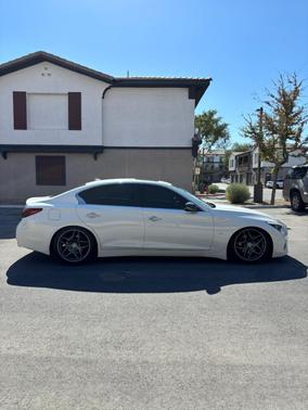 White 2018 INFINITI Q50 3.0t LUXE