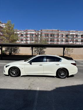 White 2018 INFINITI Q50 3.0t LUXE
