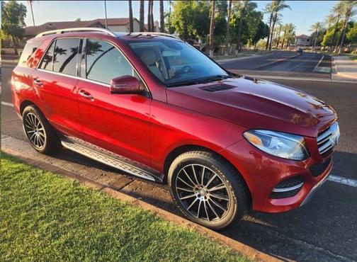 Red 2017 Mercedes-Benz GLE 350 Base