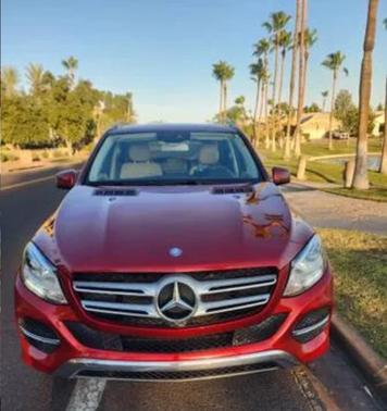 Red 2017 Mercedes-Benz GLE 350 Base