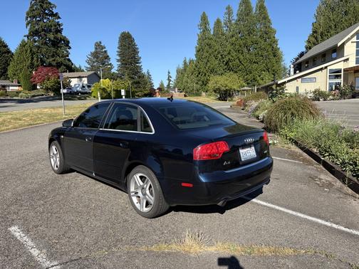 Blue 2008 Audi A4 2.0T