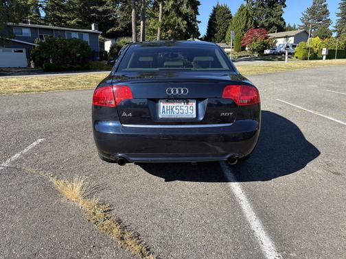 Blue 2008 Audi A4 2.0T
