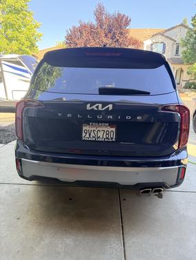 Blue 2025 Kia Telluride S