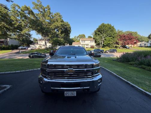 Blue 2015 Chevrolet Silverado 2500 LTZ