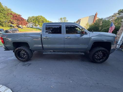 Blue 2015 Chevrolet Silverado 2500 LTZ