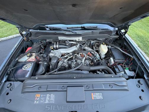 Blue 2015 Chevrolet Silverado 2500 LTZ