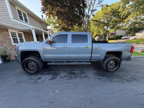 Blue 2015 Chevrolet Silverado 2500 LTZ