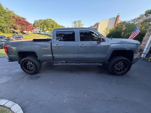 Blue 2015 Chevrolet Silverado 2500 LTZ