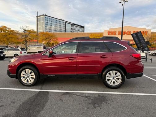 Red 2017 Subaru Outback 2.5i Premium