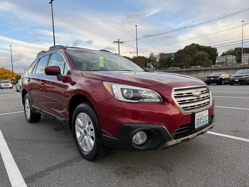 Red 2017 Subaru Outback 2.5i Premium