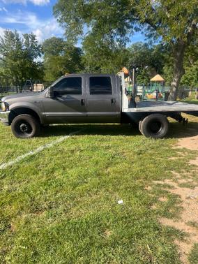 Gray 2003 Ford F-250 XLT Crew Cab Super Duty