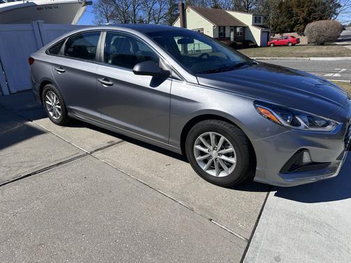 Gray 2019 Hyundai SONATA SE
