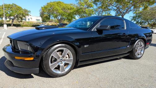 Black 2008 Ford Mustang GT Premium