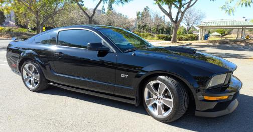 Black 2008 Ford Mustang GT Premium