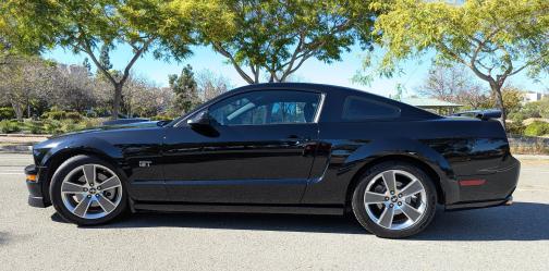 Black 2008 Ford Mustang GT Premium