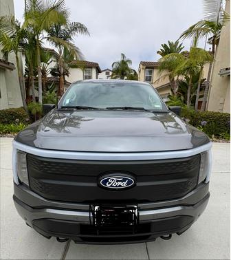 Gray 2024 Ford F-150 Lightning Flash