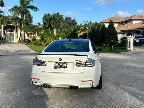 White 2018 BMW M3 Base