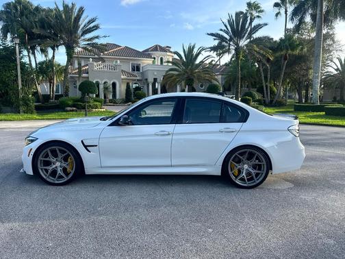 White 2018 BMW M3 Base