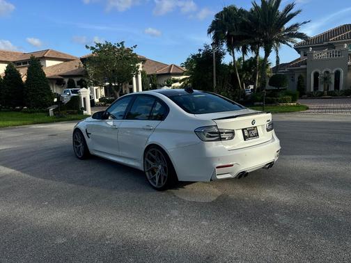 White 2018 BMW M3 Base