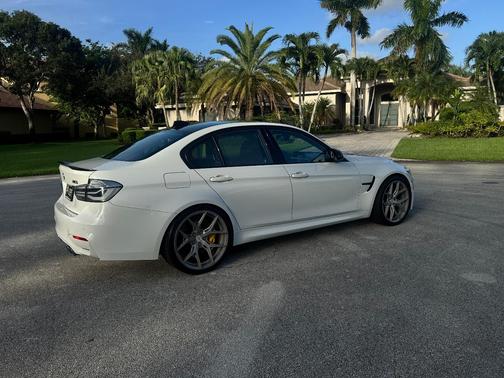 White 2018 BMW M3 Base