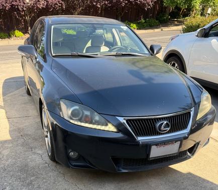 Gray 2011 Lexus IS 250 Base