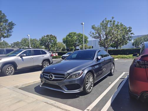 Gray 2015 Mercedes-Benz C-Class C 400 4MATIC