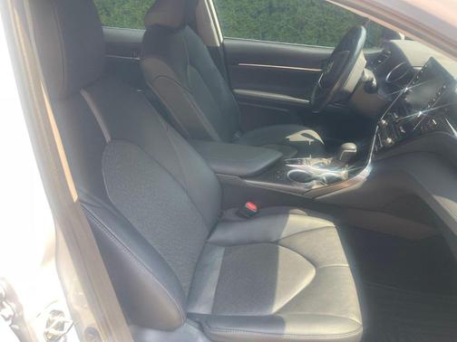 White 2023 Toyota Camry Hybrid XLE