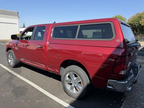 Red 2013 RAM 1500 Big Horn