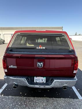 Red 2013 RAM 1500 Big Horn