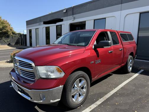 Red 2013 RAM 1500 Big Horn