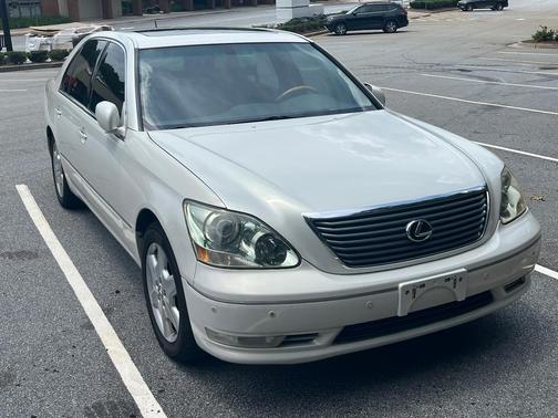 White 2004 Lexus LS 430 Base