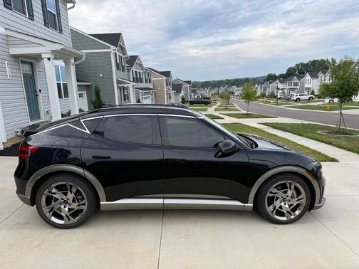 Black 2023 Genesis GV60 Performance