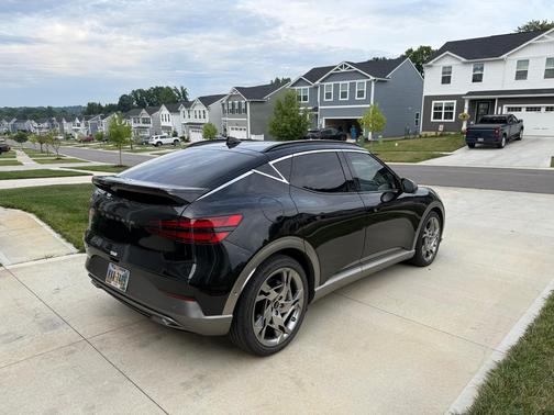 Black 2023 Genesis GV60 Performance