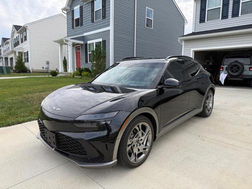 Black 2023 Genesis GV60 Performance