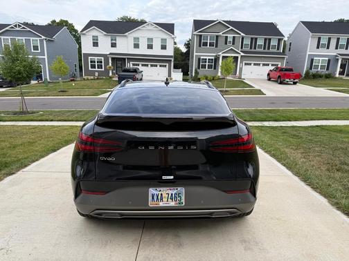 Black 2023 Genesis GV60 Performance