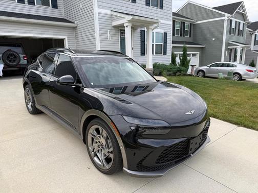 Black 2023 Genesis GV60 Performance