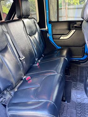 Blue 2016 Jeep Wrangler Unlimited Rubicon