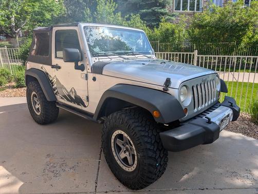 Silver 2012 Jeep Wrangler Sport