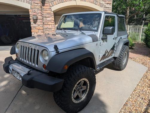 Silver 2012 Jeep Wrangler Sport