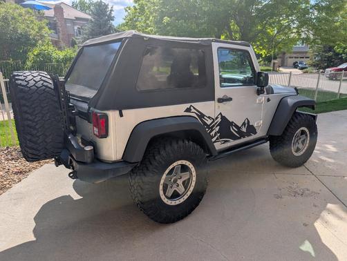 Silver 2012 Jeep Wrangler Sport