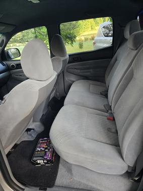 Silver 2010 Toyota Tacoma Double Cab