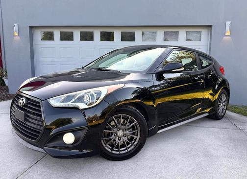 Black 2014 Hyundai Veloster Turbo
