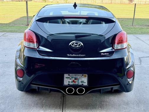 Black 2014 Hyundai Veloster Turbo