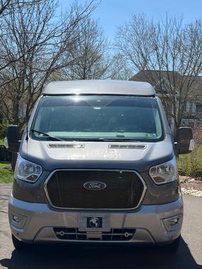 Gray 2021 Ford Transit-150 Base