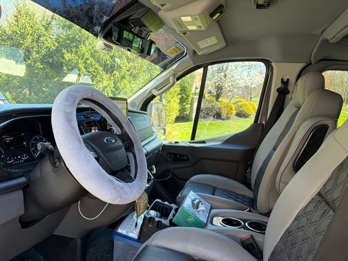 Gray 2021 Ford Transit-150 Base