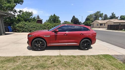 Red 2017 Jaguar F-PACE S